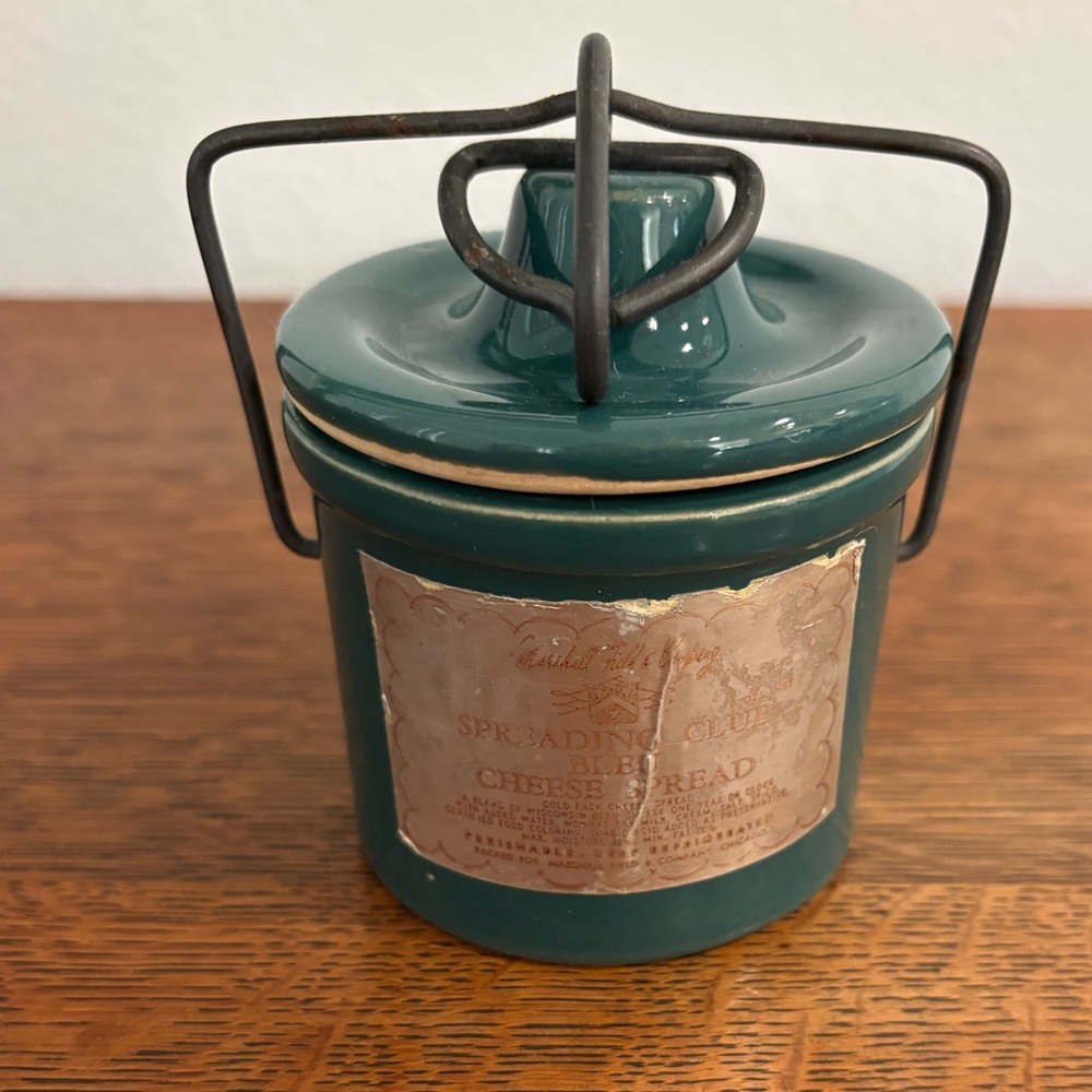 MARSHALL FIELD CHEESE CROCK